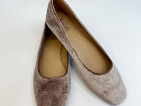 [Corky s] Over It Flat - Taupe Velvet Sale