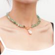 Pearl & Green Irregular Resin 18K Gold-Plated Drop Pendant Toggle Necklace Online Hot Sale