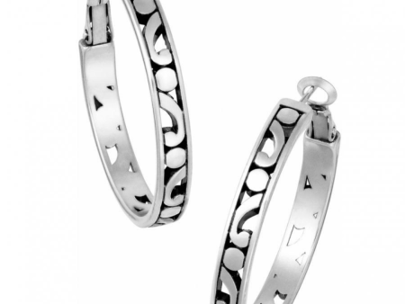 Contempo Medium Hoop Earrings on Sale