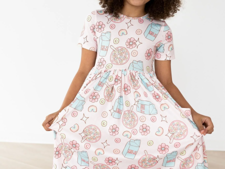 [Mila & Rose] Milk & Cereal Twirl Dress Online Sale