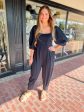 The Adriana Pleated Jumpsuit on Sale