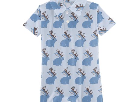 Dew Jackalope Polo Romper 18-24M Cheap