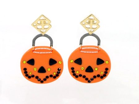 Jack-O-Lantern Earrings Cheap