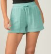 [Elan] Deja Elastic Waist Shorts Discount