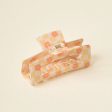 Daisy Check Claw Clip-Peach Online