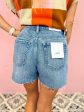 [Vervet] Quincy High Rise Denim Shorts For Discount