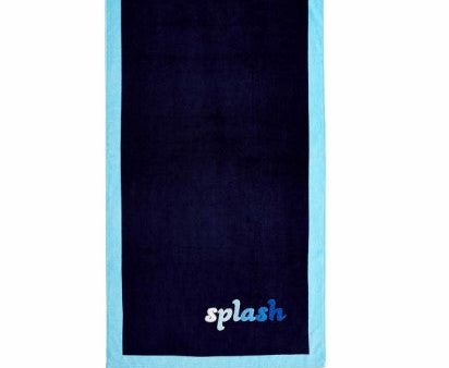 [Mud Pie] Boucle Beach Towel-Navy Fashion