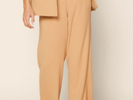 Tailored Pants With Buttons Hot on Sale