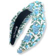 Sky Blue Bell Flower Headband Online Sale