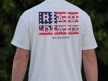 [Burlebo] Rad American Dad Tee Discount