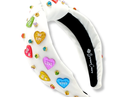 [Brianna Cannon}  Multi Colored Candy Hearts Headband Fashion