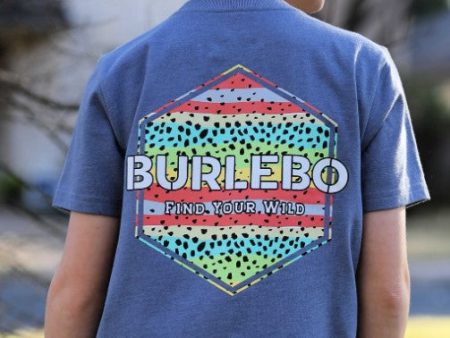 [Burlebo] Youth - Rainbow Trout Logo on Sale