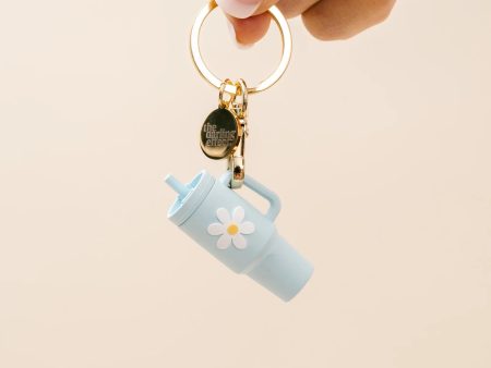 Tiny Tumbler Keychain-Aqua Hot on Sale