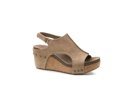 Carley Taupe Smooth on Sale