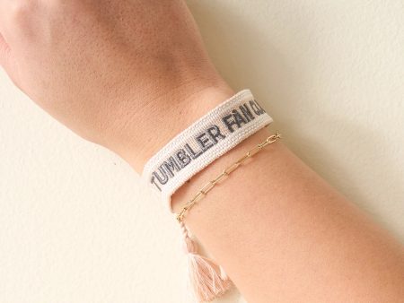 Woven Bracelet-Tumbler Fan Club Online now