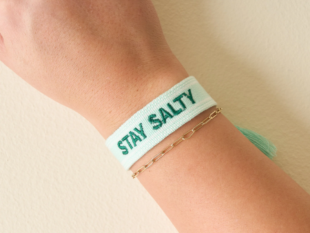 Woven Bracelet-Stay Salty on Sale