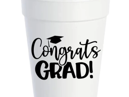 Party Cups Congratulations Grad Hot on Sale