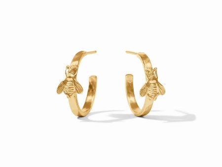 [Julie Vos] Bee Hoop-Gold-Small Fashion