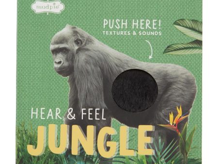 [Mud Pie] Hear and Feel Board Book-Jungle Supply