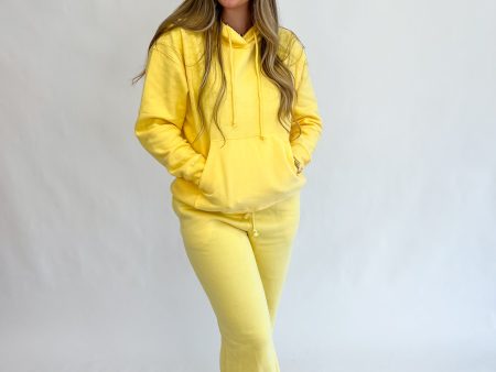 Lemon Drop Cozy Jogger Pants Supply