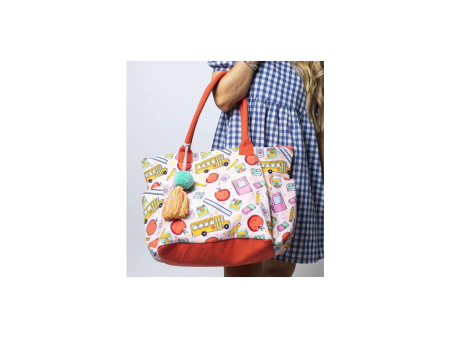 [Jane Marie] School Days Tote Online now