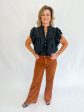 [Judy Blue] Retro Wide Leg Jean-Pumpkin Spice Discount