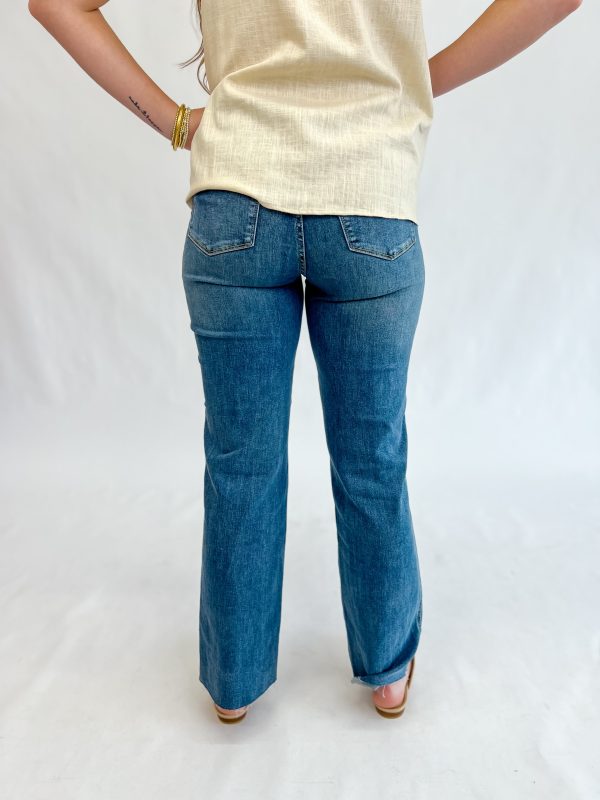 [Judy Blue] Mid Rise Tummy Control Jean Online now