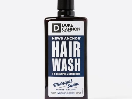 [Duke Cannon] 2-in-1 Hair Wash-Midnight Swim Hot on Sale