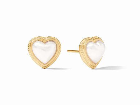 [Julie Vos] Heart Stud Pearl Online now