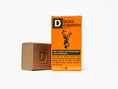 {Duke Cannon} Big Ol  Brick of Hunting Soap Online now