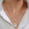 Clear Crystal & Cubic Zirconia 18K Gold-Plated Oval Pendant Necklace Set Hot on Sale