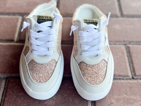 [Vintage Havana] Val Glitter Slip On Wedge Sneaker Fashion