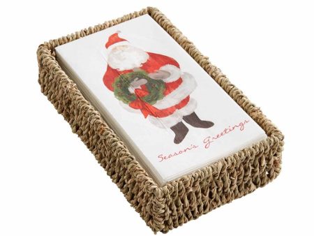 Santa Powder Room Napkins on Sale