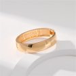 Cubic Zirconia & 18K Gold-Plated Arrow Bangle Online Hot Sale