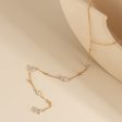 Cubic Zirconia & 18K Gold-Plated Lariat Necklace on Sale