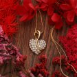 Cubic Zirconia & 18K Gold-Plated Heart Leverback Earrings Set Fashion